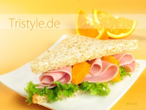 Bild Schinken Sandwich
