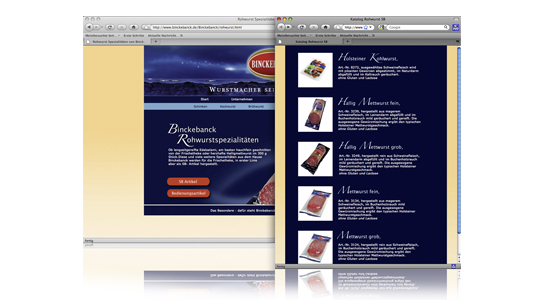 Binckebanck_Internet_2 Binckebanck Internet Seitendesign mit Katalog